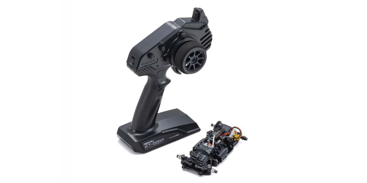32330SJB Mini Z RWD Chassis/Transmitter Set, W-MM Motor Pod, RM Pod Included