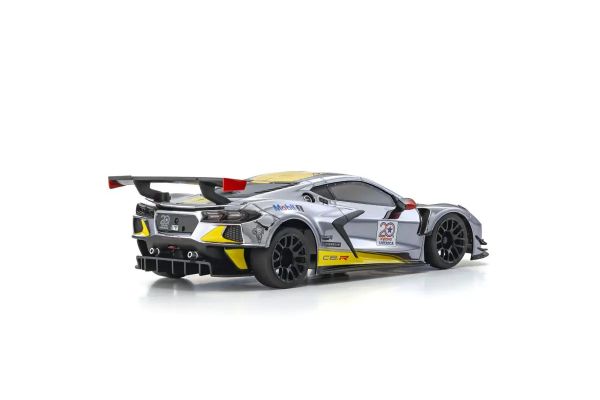 Kyosho MINI-Z RWD MR04 Corvette C8.R Chrome/Yellow Kyosho America 20th Anniversary