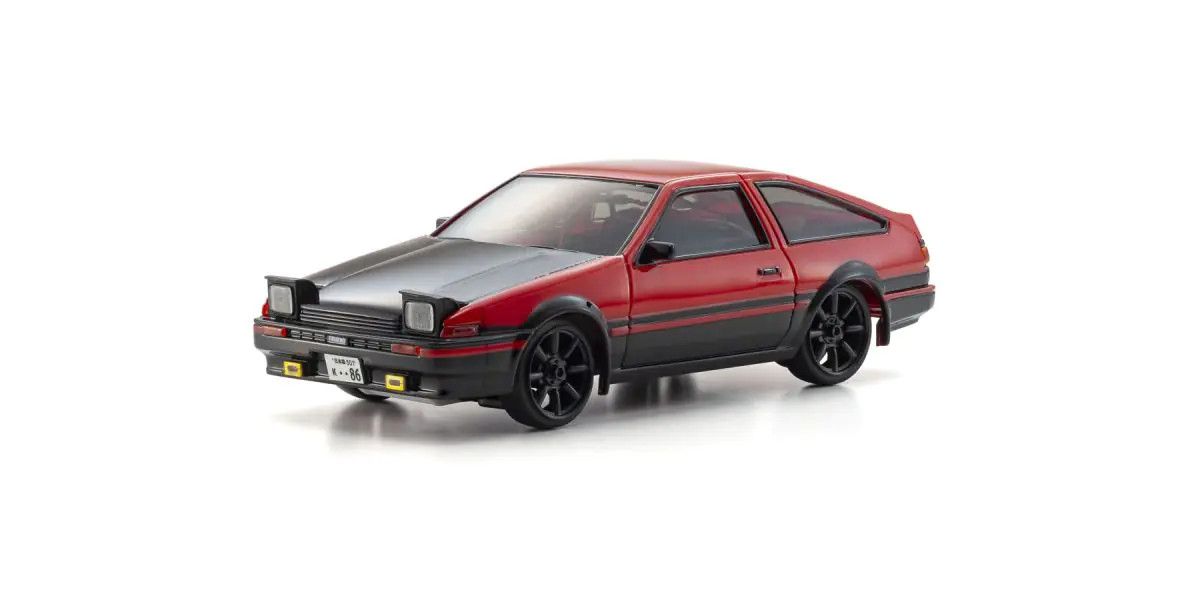 FIRST MINI-Z TOYOTA SPRINTER TRUENO AE86 RD/BK