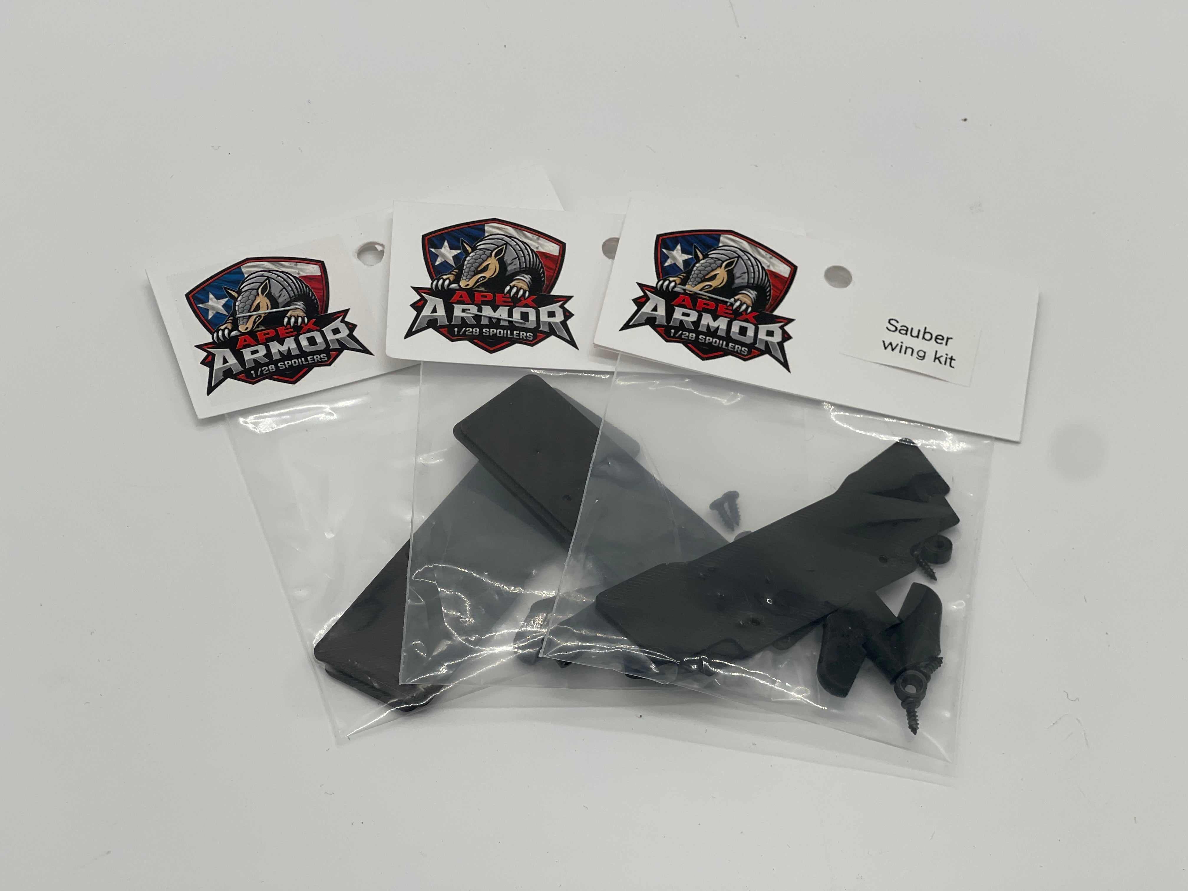 Apex Armor RC Mini-Z LM Wing Kit Black – Mark Santa Maria