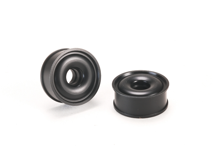 PN Racing Mini-Z 2WD Machine Delrin Cut Black Formula 8.5x20mm Flanged Wheel F1