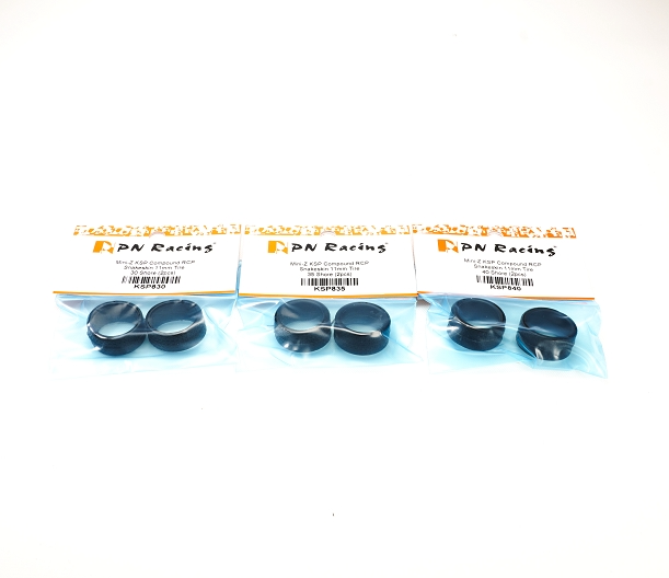 PN Racing Mini-Z KSP Compound RCP Snakeskin 11mm Tire 40 Shore (2pcs)