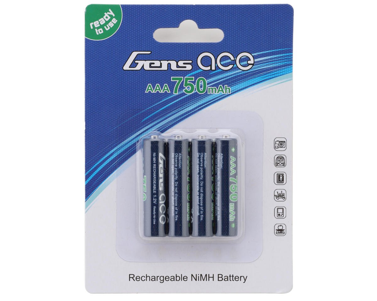 Gens ace AAA 750mAh 1.2V Ni-MH Battery