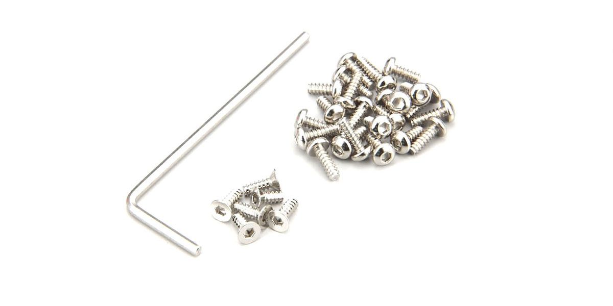 Butten HEX Screw Set(MINI-Z AWD/Nickel)