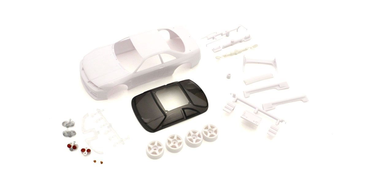 NISSAN GT-R NISMO (R33) White Body Set w/Wheel MZN197
