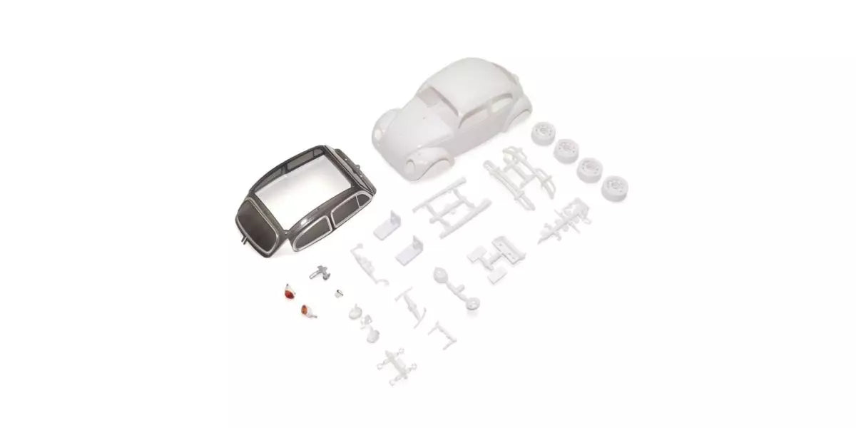 VW Beetle 1966 Model White Body set (w/rims) MZN240