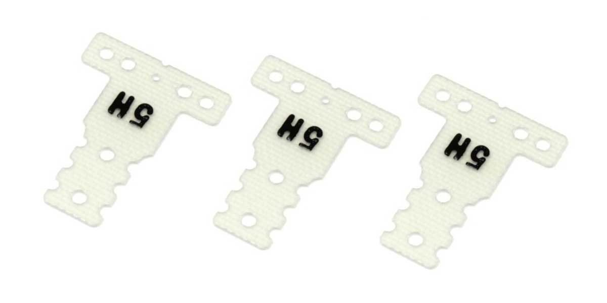 FRP RearSus Plate(0.5Hard/3pcs/MR03MM/LM/MM2)MZW437H