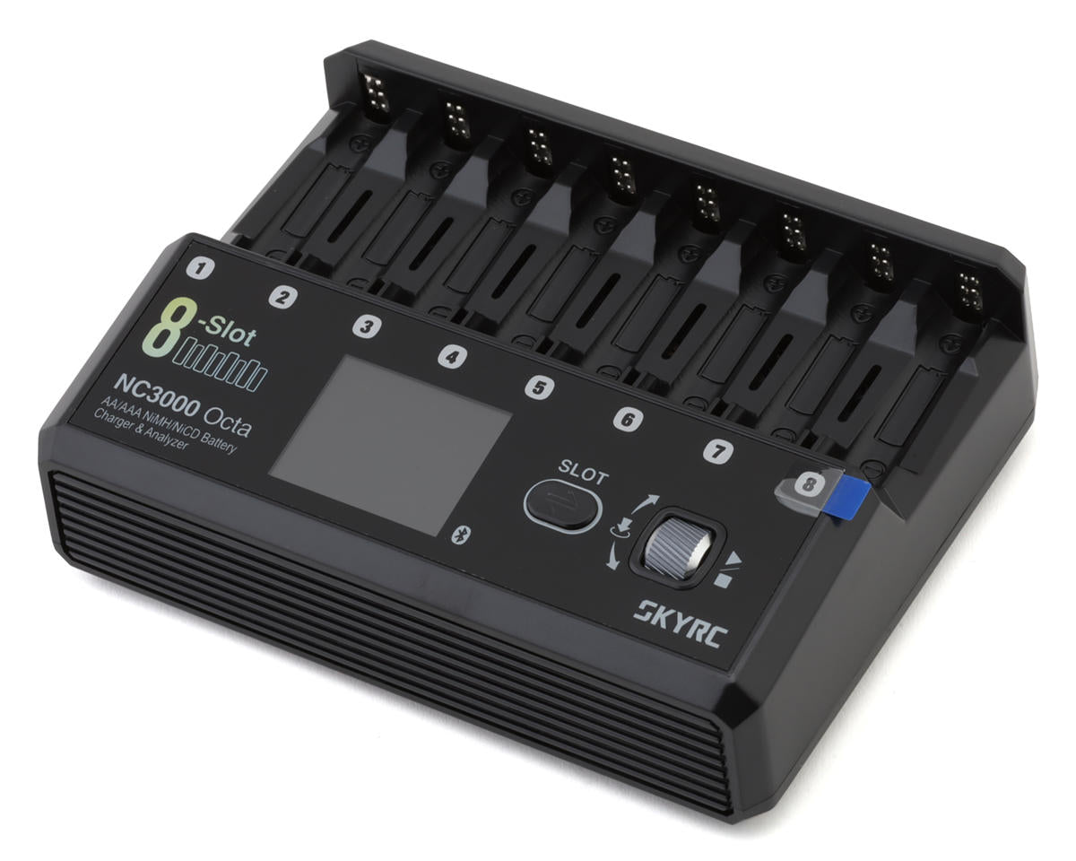 SkyRC NC3000 Octa NiNH/NiCD Battery Charger (8 Slots) (AA/AAA)