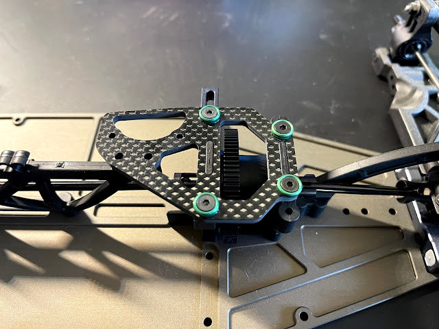 Anodized Aluminum Countersunk Washers 3mm 5 Pack