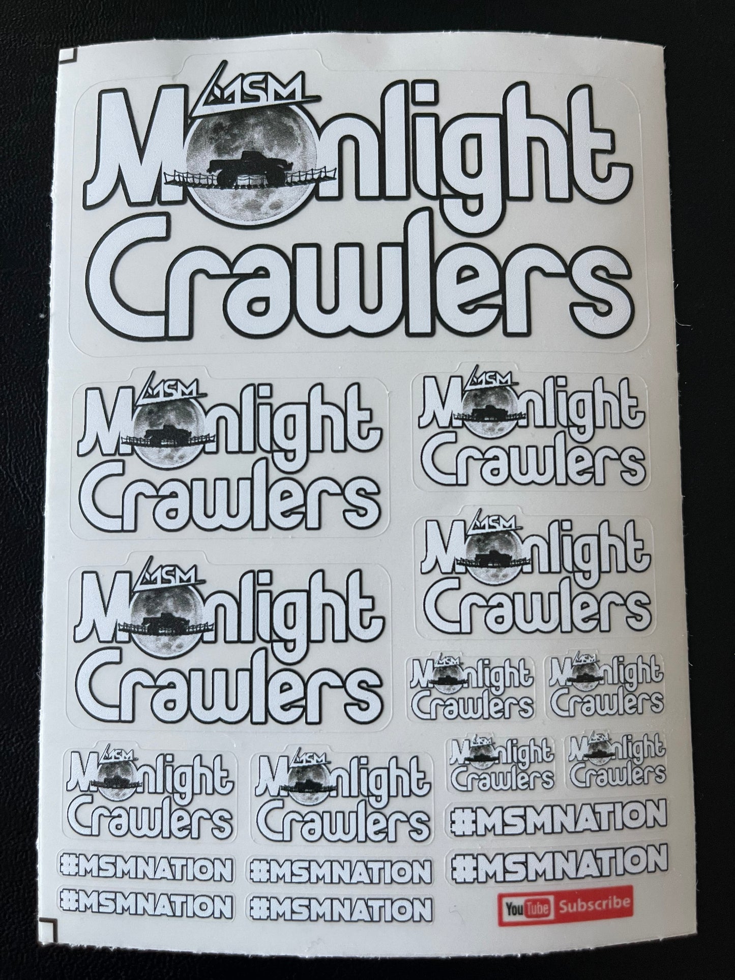 MSM Moonlight Crawler Stickers