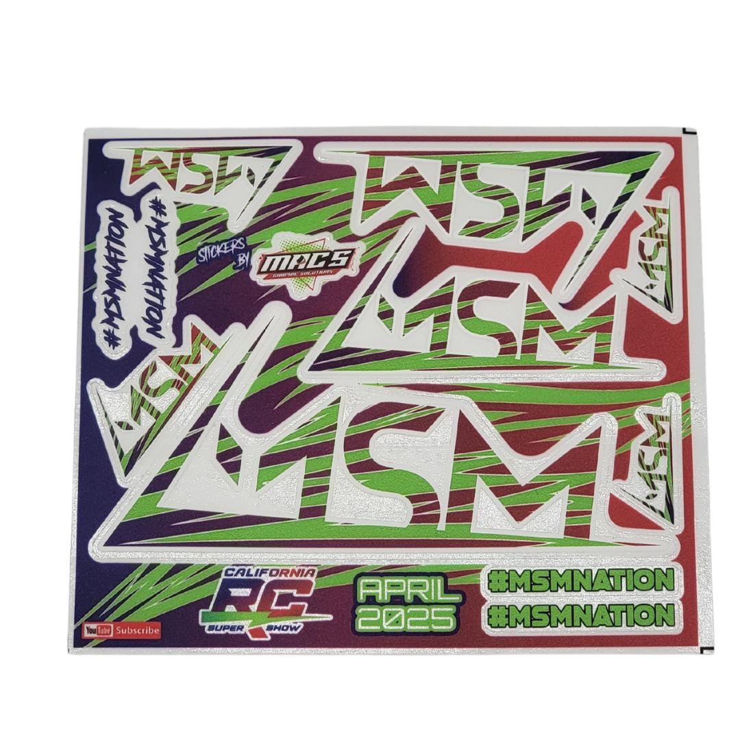 MSM Collector Stickers