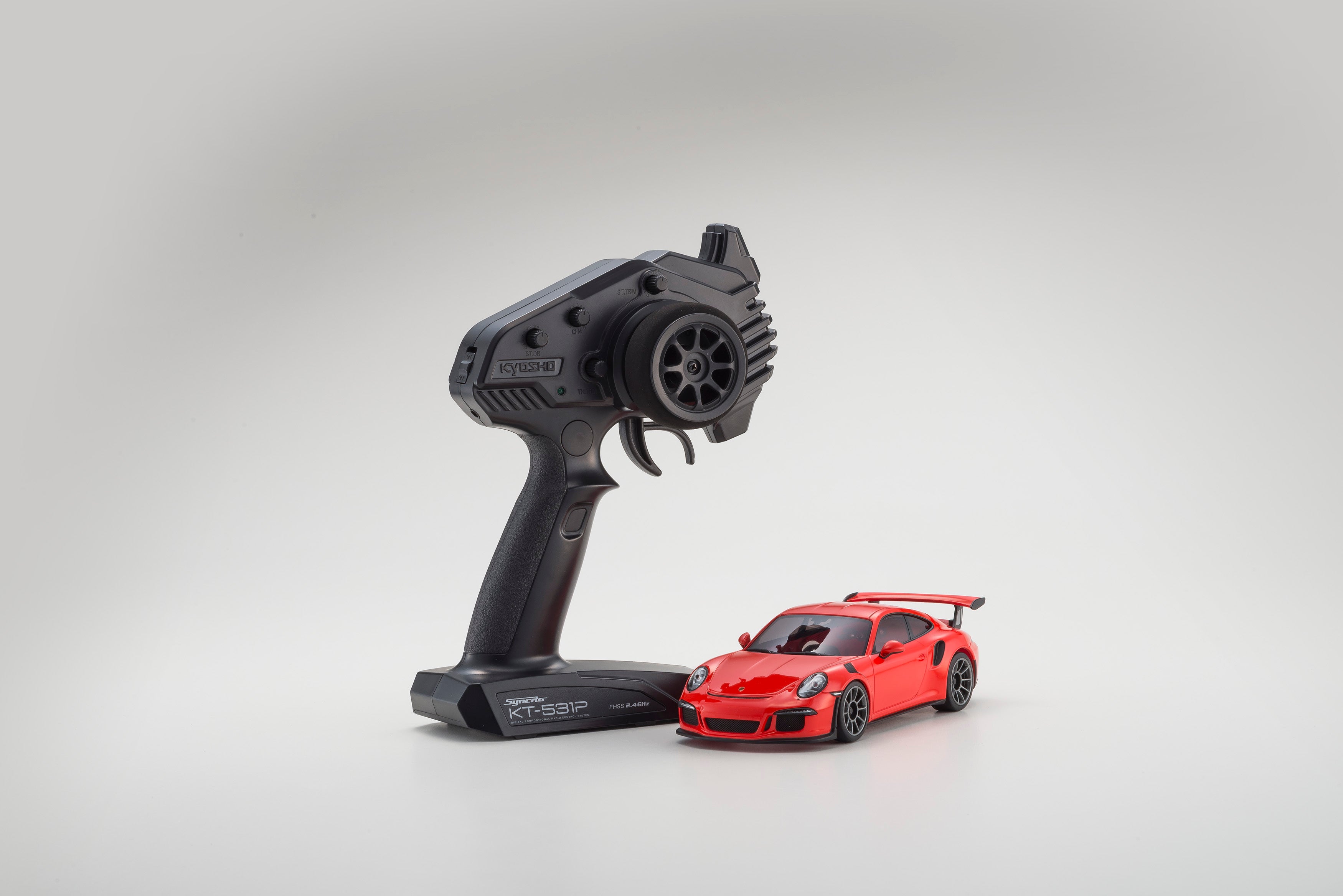 MINI-Z RWD MR04 Porsche 911 GT3 RS Orange – Mark Santa Maria