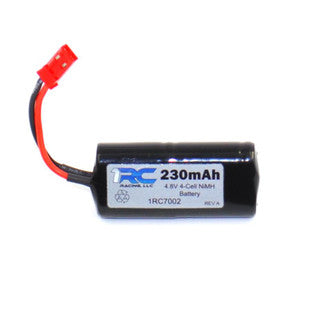 NiMh Battery, 4 Cell NiMh, 230mAH, 1/18 Midget