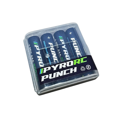 PyroRC Punch 800mAh NiMH AAA Rechargeable Batteries (4PCS)