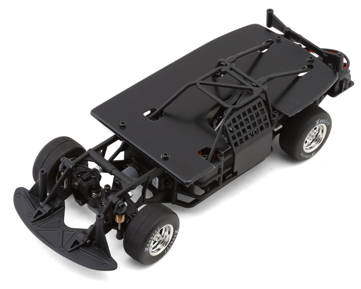 1RC Racing Asphalt Late Model 1/24 Brushless RTR 2WD Oval Race Car (Clear) w/2.4GHz Radio, Battery & Charger