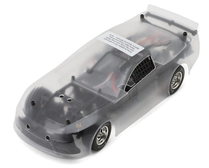 1RC Racing Asphalt Late Model 1/24 Brushless RTR 2WD Oval Race Car (Clear) w/2.4GHz Radio, Battery & Charger