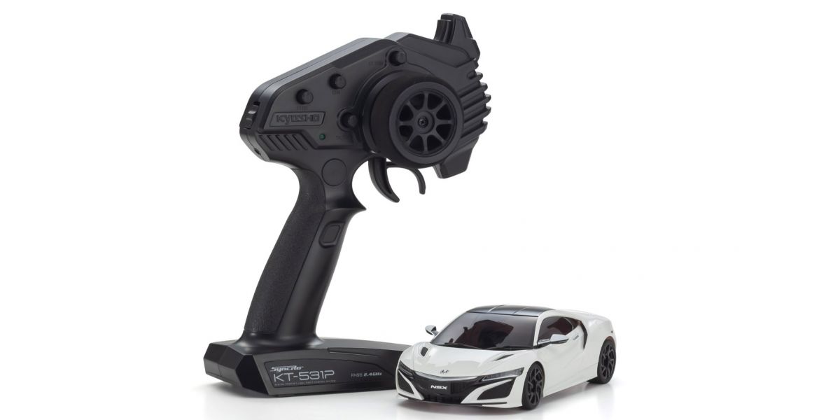 MINI-Z RWD MR-04 readyset Honda NSX 130R white 32376W