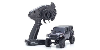 MINI-Z 4×4 Series Readyset JeepⓇ Wrangler Unlimited Rubicon Granite Crystal Metallic 32521GM