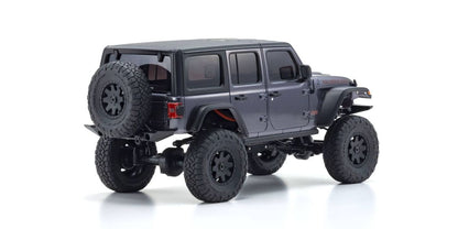 MINI-Z 4×4 Series Readyset JeepⓇ Wrangler Unlimited Rubicon Granite Crystal Metallic 32521GM