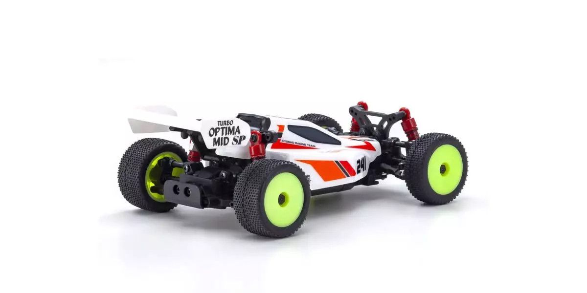 MINI-Z Buggy Readyset TURBO OPTIMA Mid Special White 32096W