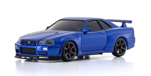 ASC MA020 NISSAN SKYLINE GT-R R34 V.specⅡNur Metallic Blue MZP487MB