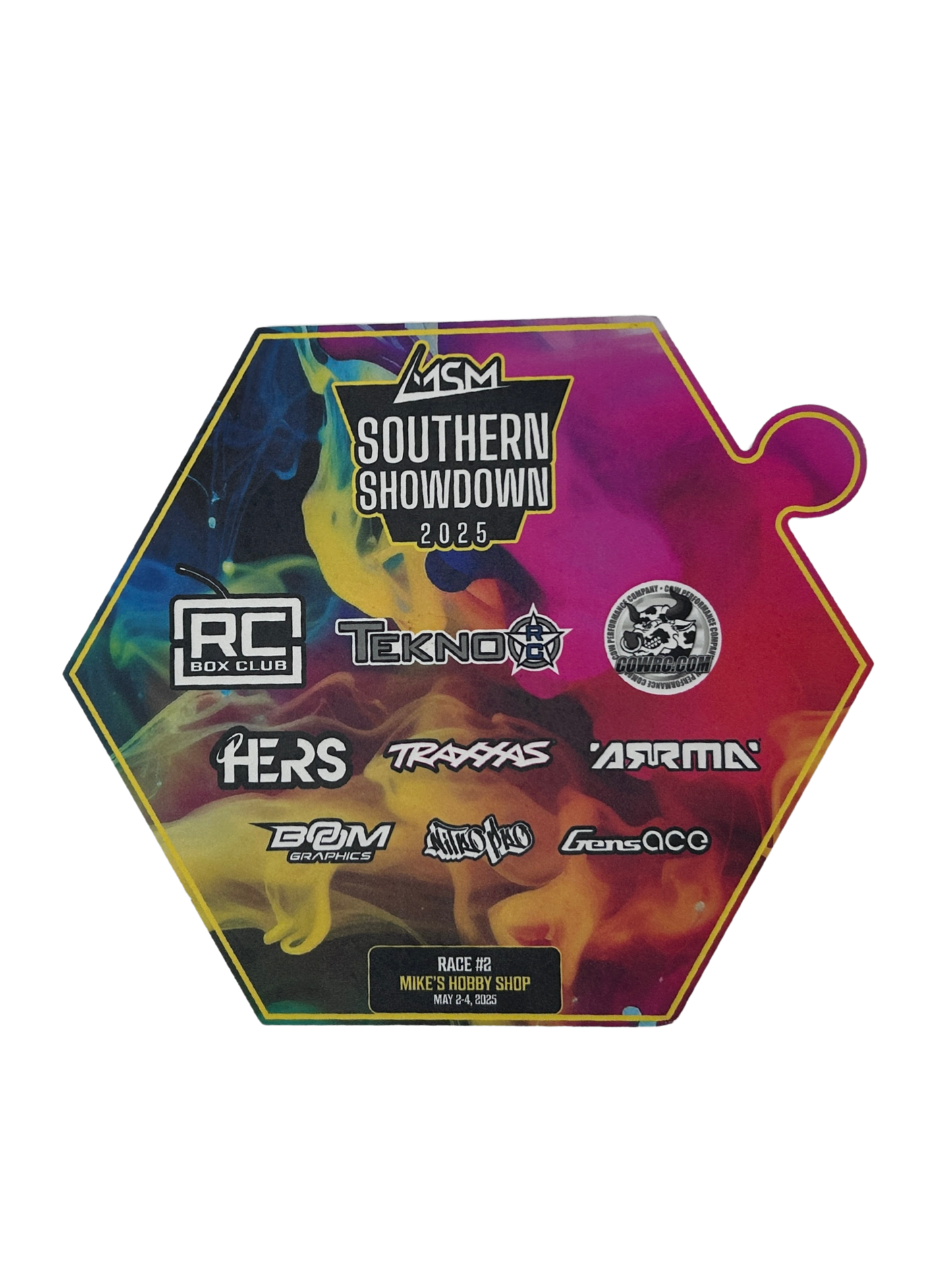 MSM Southern Showdown Mike's Hobby Shop 2025 Souvenir Plaque