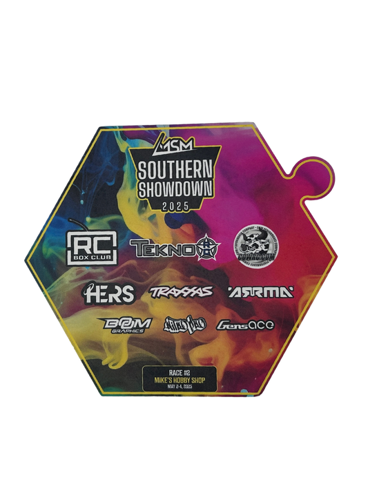MSM Southern Showdown Mike's Hobby Shop 2025 Souvenir Plaque