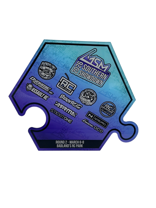 2026 MSM Southern Showdown Badland's RC Park Souvenir Puzzle Piece