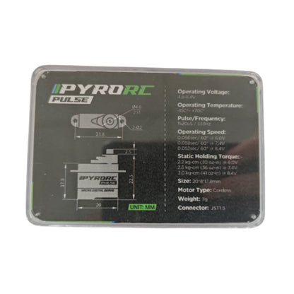 PyroRC Pulse Digital Micro Servo