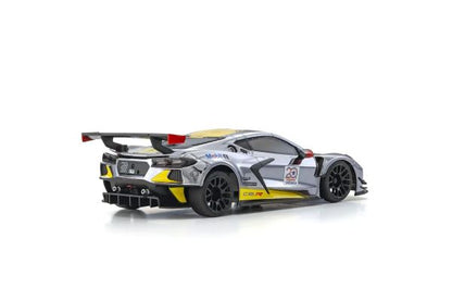 Kyosho MINI-Z RWD MR04 Corvette C8.R Chrome/Yellow Kyosho America 20th Anniversary