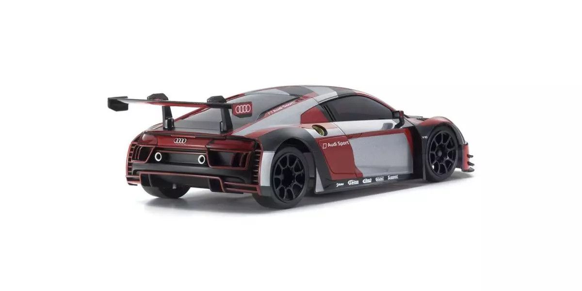 MINI-Z RWD MR-04 readyset Audi R8 LMS 2016 “Gray/Red” 32357RGB