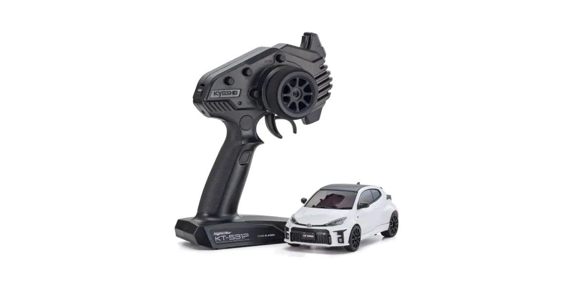 MINI-Z RWD MR-04 readysetToyota GR YARIS Platinum White Pearl Mica 32360PW