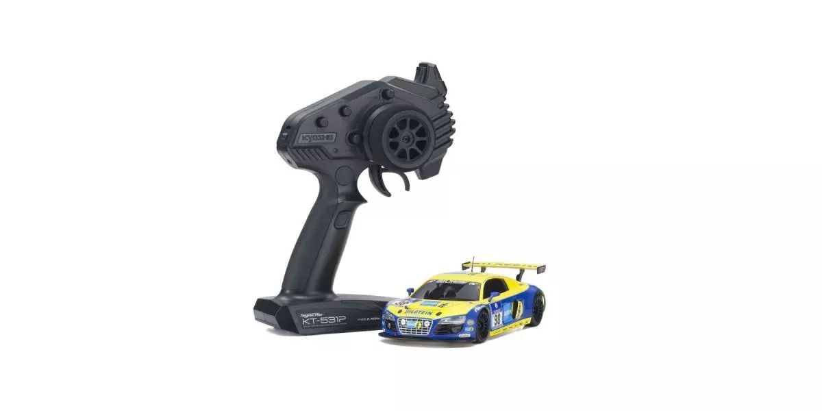 MINI-Z RWD MR-04 readyset Audi R8 LMS Phoenix Racing NBR 2010 #98