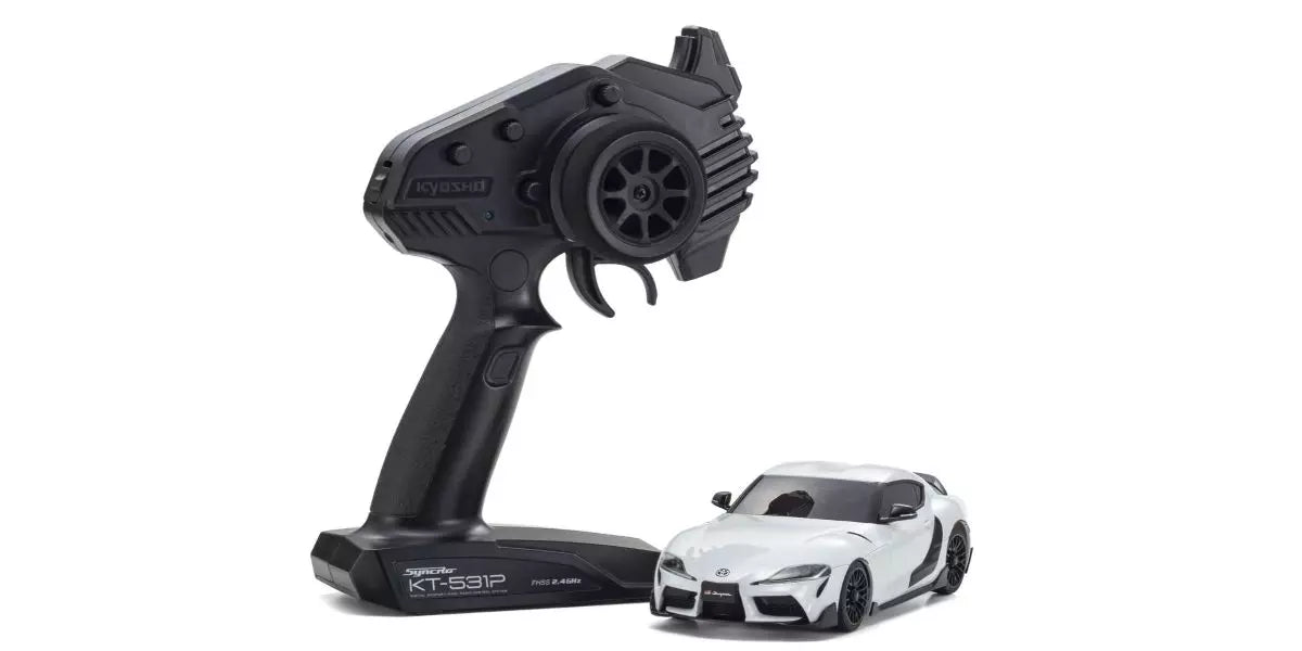 MINI-Z RWD MR-04 readyset TOYOTA GR Supra TRD Aero White Metallic 32378W