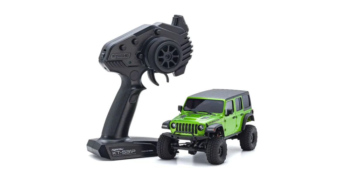 MINI-Z 4x4 readyset JeepⓇ Wrangler Unlimited Rubicon Mojito 32536GR