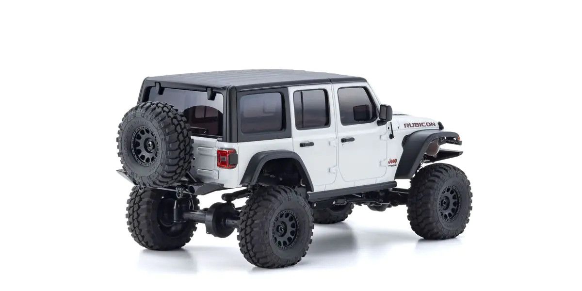 MINI-Z 4x4 readyset JeepⓇ Wrangler Unlimited Rubicon Bright White 32536W