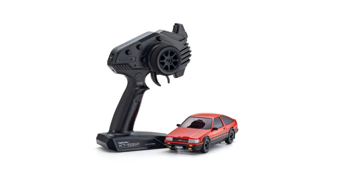 MINI-Z AWD Toyota COROLLA LEVIN AE86 Red/Black 32641RBK