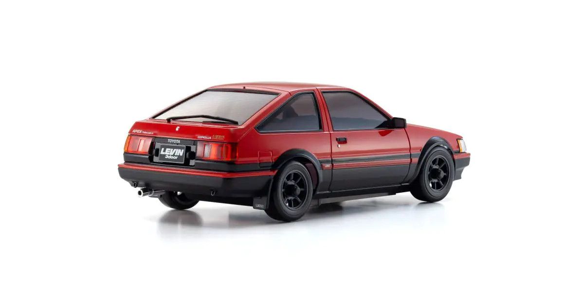 MINI-Z AWD Toyota COROLLA LEVIN AE86 Red/Black 32641RBK – Mark