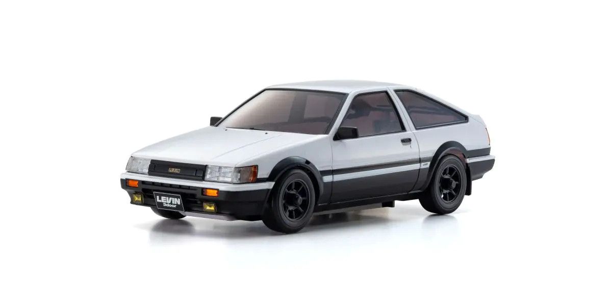 MINI-Z AWD Toyota COROLLA LEVIN AE86 White/Black 32641WBK
