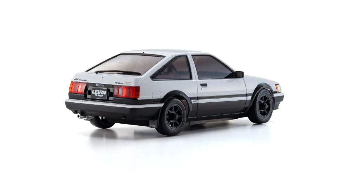 MINI-Z AWD Toyota COROLLA LEVIN AE86 White/Black 32641WBK – Mark