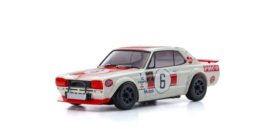 MINI-Z AWD NISSAN SKYLINE 2000GT-R (KPGC10) Racing 1972 #6 Red 32643R