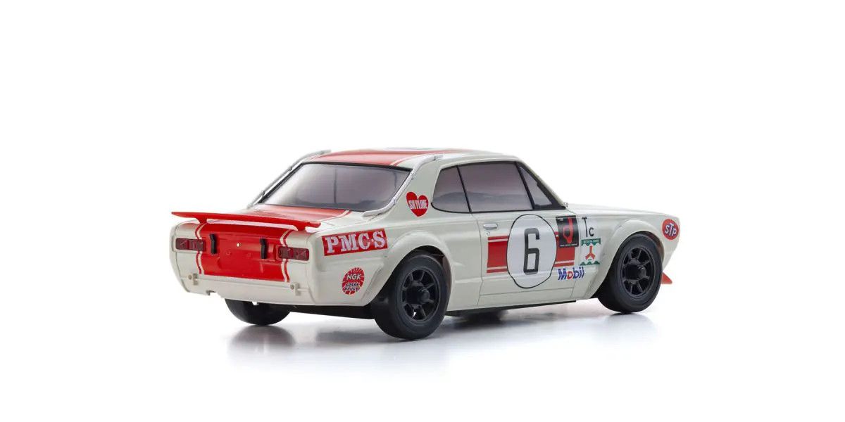 MINI-Z AWD NISSAN SKYLINE 2000GT-R (KPGC10) Racing 1972 #6 Red 32643R