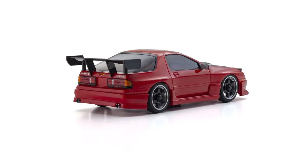 MINI-Z AWD MAZDA SAVANNA RX-7 FC3S with Aero Kit and CFRP hood Red
