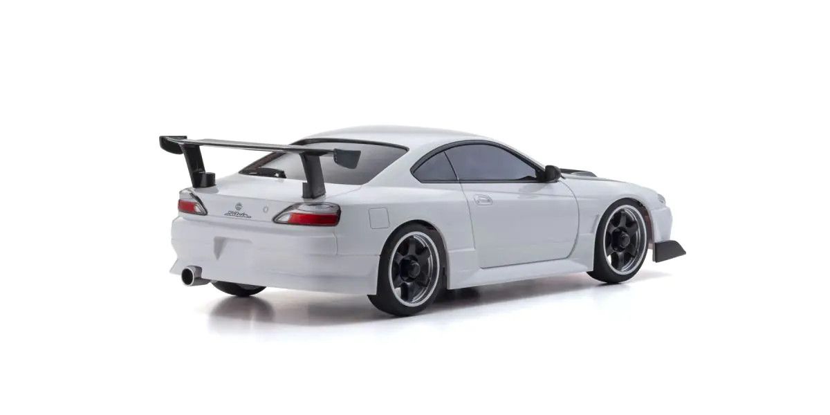 MINI-Z AWD NISSAN SILVIA S15 equipped with GT Wing White 32647W