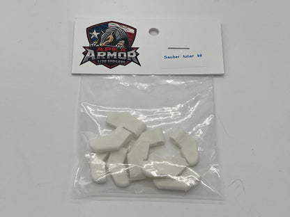 Apex Armor RC Mini-Z LM Wing Tuner Kit White