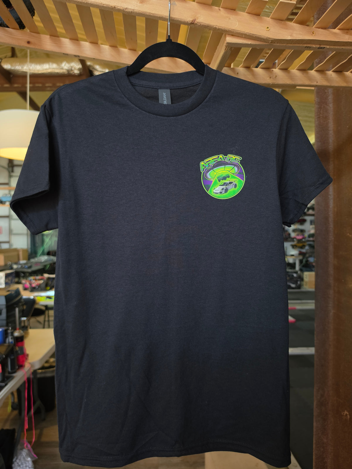 Area RC T-Shirt - Neon Green/White