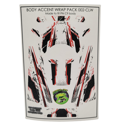 Body Wrap for C9 Body by Area RC