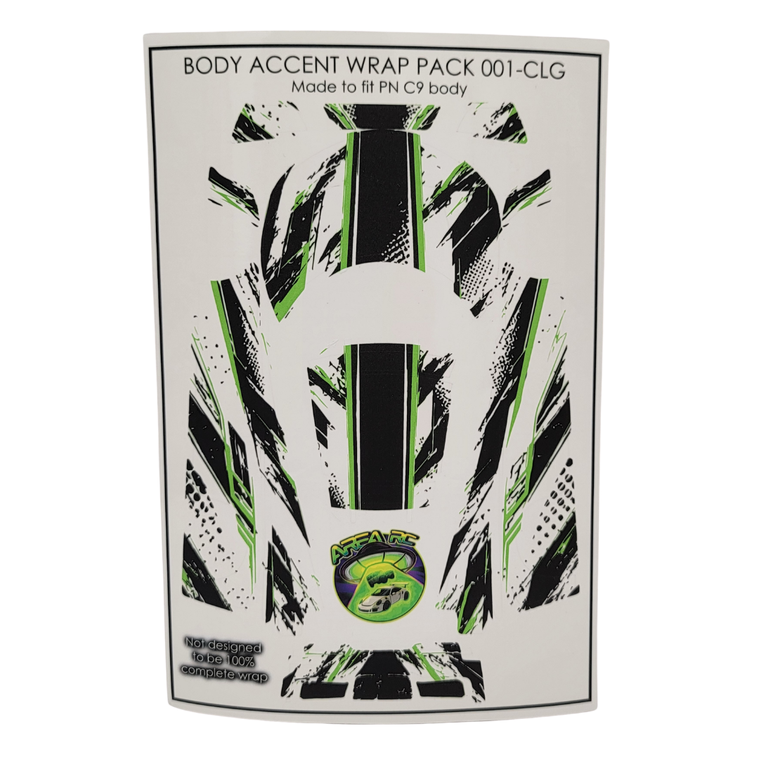 Body Wrap for C9 Body by Area RC