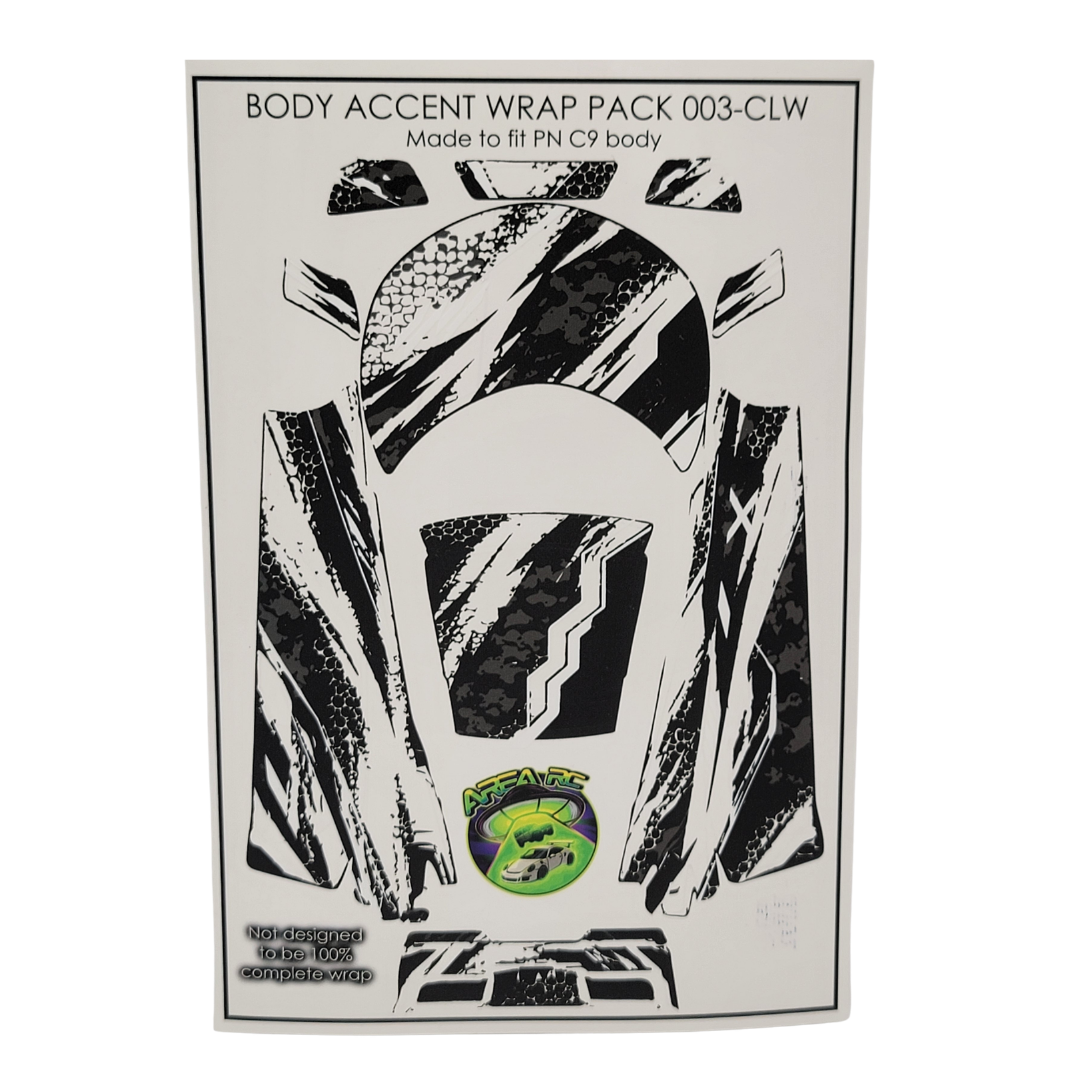 Body Wrap for C9 Body by Area RC
