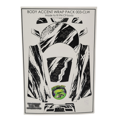 Body Wrap for C9 Body by Area RC